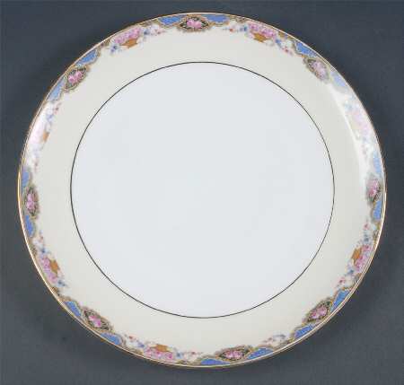 1262 (Verge, Cream Rim) 12" Chop Plate (Round Platter)