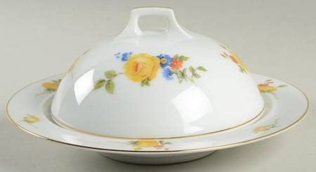 1389 Round Covered Butter