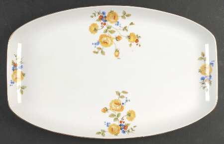 1389 15" Oval Serving Platter