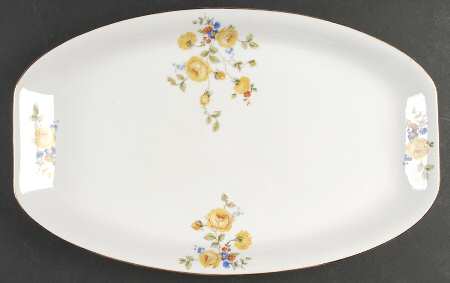 1389 16" Oval Serving Platter