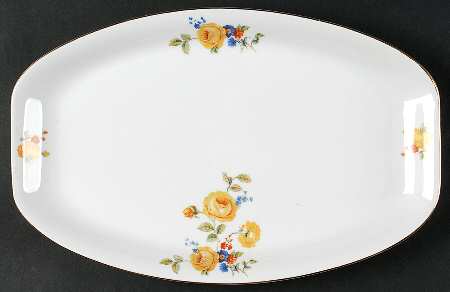 1389 13" Oval Serving Platter