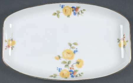 1389 11" Oval Serving Platter