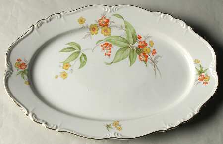 17635 15" Oval Serving Platter
