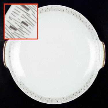 19569 Handled Cake Plate