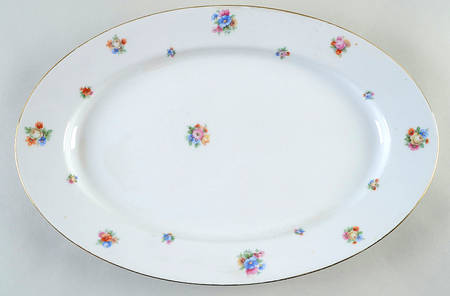 2870 (Smooth) 15" Oval Serving Platter