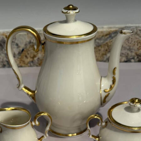 7540 (Rim Shape) Coffee Pot & Lid