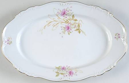 Alhambra 13" Oval Serving Platter