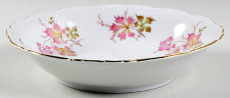 Autumn Leaves Coupe Soup Bowl