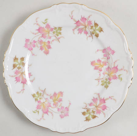 Autumn Leaves Salad Plate