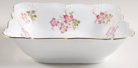Autumn Leaves 8" Square Vegetable Bowl