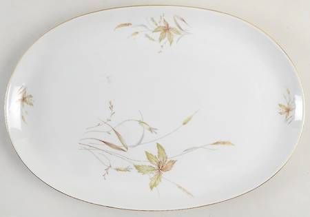 Aurora 15" Oval Serving Platter