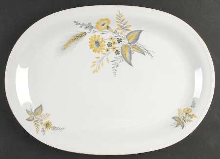 Beatrice 15" Oval Serving Platter