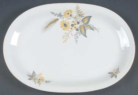 Beatrice 13" Oval Serving Platter
