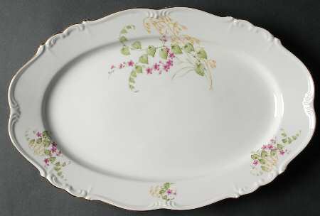 Bianca 15" Oval Serving Platter