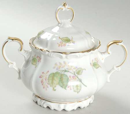 Blue Poplar Sugar Bowl & Lid