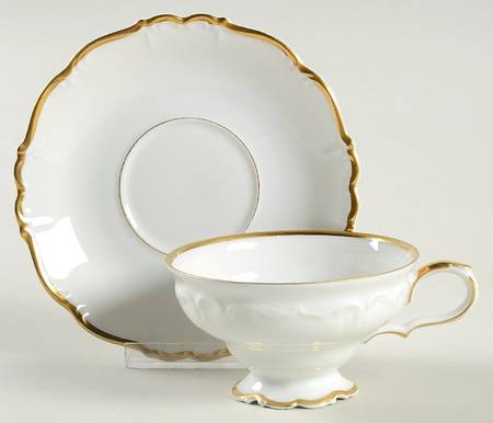Bristol Footed Cup & Saucer Set