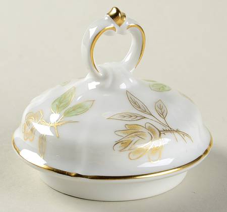 Bridal Rose Lid for Sugar Bowl
