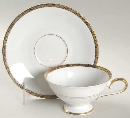 Cambridge Footed Cup & Saucer Set
