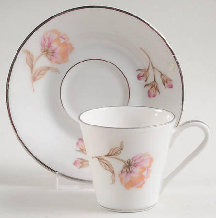 Clairmont Footed Demitasse Cup & Saucer Set