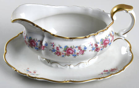 Cordelia Gravy Boat with Attached Underplate