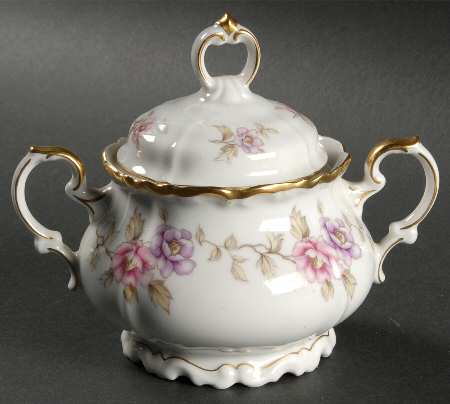 Delphine Sugar Bowl & Lid