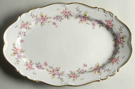 Delphine 15" Oval Serving Platter