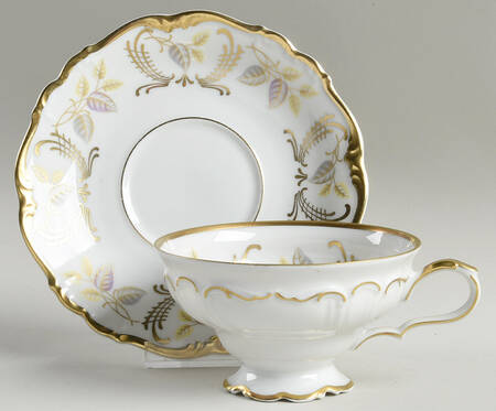Del Rio Footed Cup & Saucer Set
