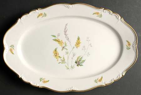 Dorchester 15" Oval Serving Platter