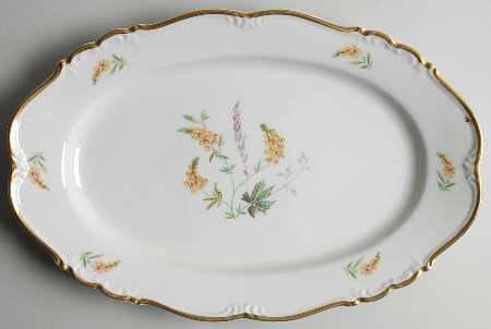 Dorchester 13" Oval Serving Platter