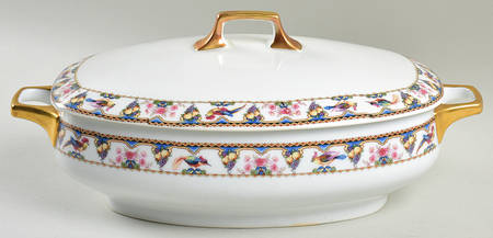 EDE6 Oval Covered Vegetable