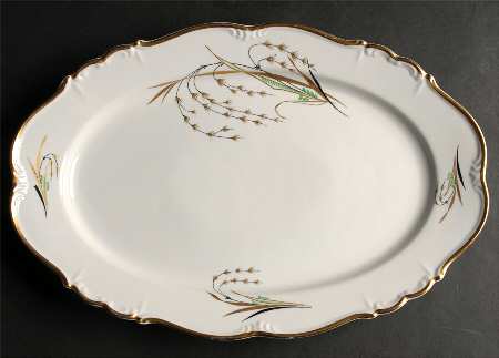 Eldorado White 15" Oval Serving Platter