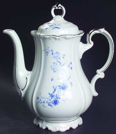 Empire Blue Coffee Pot & Lid