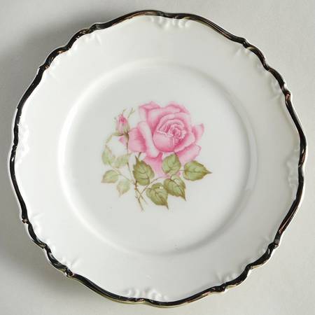 Empire Rose Bread & Butter Plate