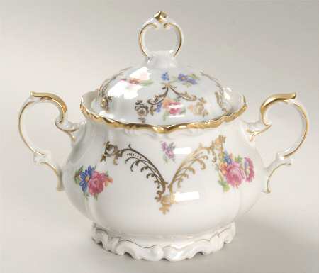Europa Sugar Bowl & Lid