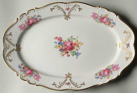 Europa 15" Oval Serving Platter