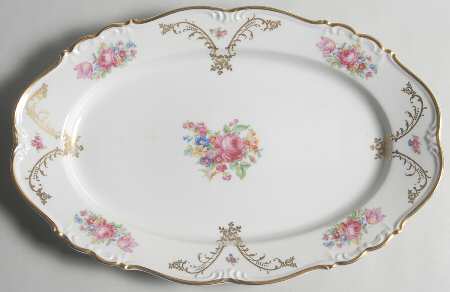 Europa 13" Oval Serving Platter