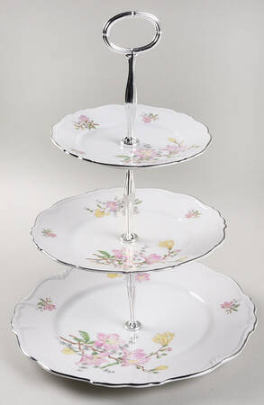 Eureka 13 7/8"-14 1/4" 3-Tiered Serving Tray(DP,SP,BB) HC