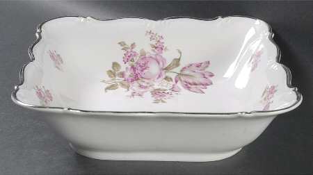 Florette 9" Square Vegetable Bowl