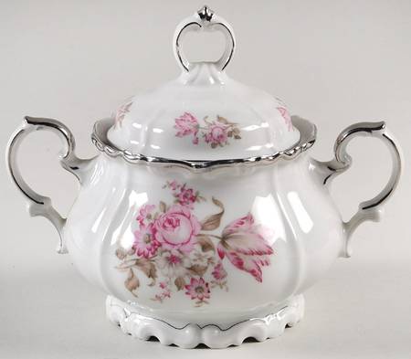 Florette Sugar Bowl & Lid