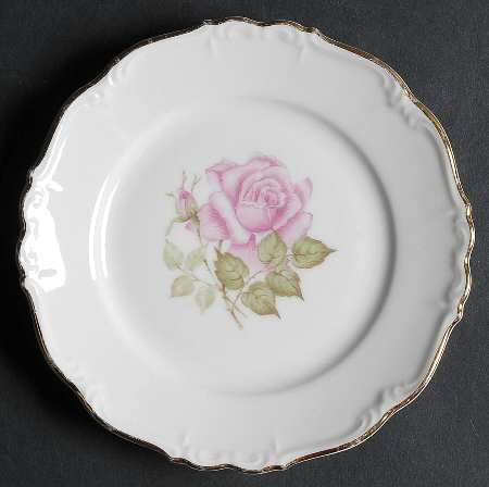 Franconia Rose Bread & Butter Plate