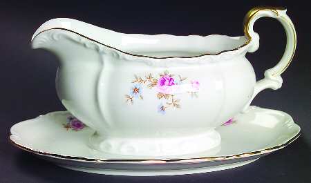 Gacfield Gravy Boat with Attached Underplate