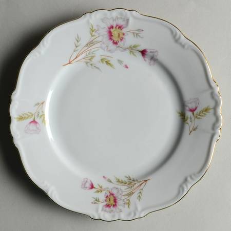 Gardenia Salad Plate