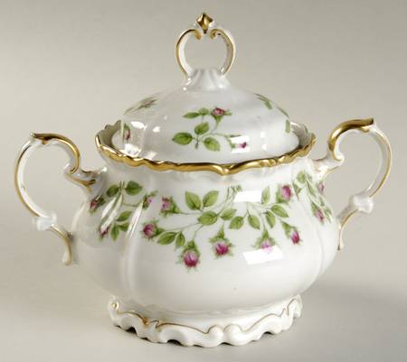 Hedgerose Sugar Bowl & Lid