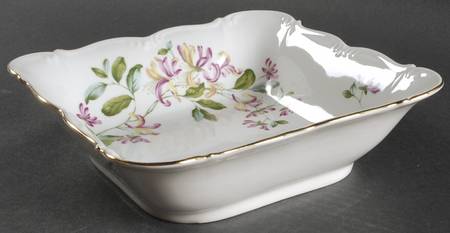 Honeysuckle 9" Square Vegetable Bowl