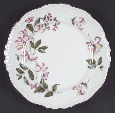 Honeysuckle Salad Plate