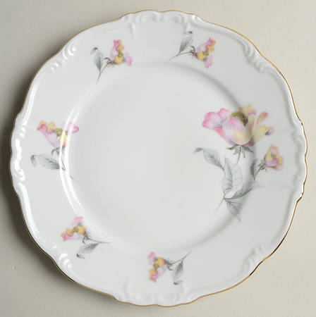Irish Rose Salad Plate