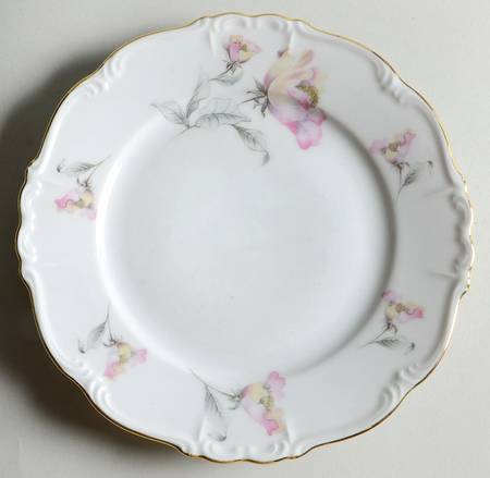 Irish Rose Salad Plate