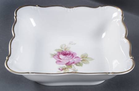 La Vie En Rose 8" Square Vegetable Bowl