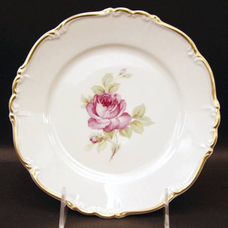 La Vie En Rose Salad Plate