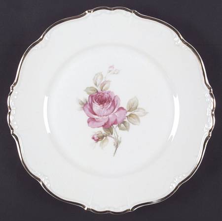 La Vie En Rose Dinner Plate